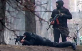 В Киеве появились неизвестные снайперы: Кто пометил «своих»?