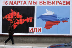 Как в Крыму происходит голосование за референдум. Онлайн