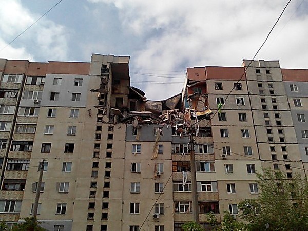 В Николаеве произошел страшный взрыв в многоэтажном доме. Фото