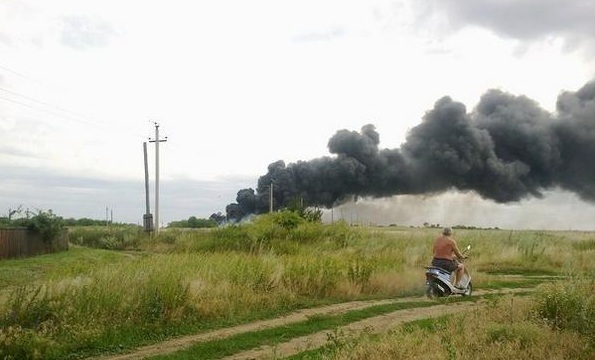 Ополченцы сбили еще один Ан-26. Видео