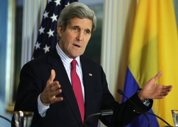 Джон Керри заявил о прекращении огня на Донбассе. Видео