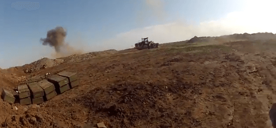 Обстрел украинских военных на границе в Россией глазами очевидцев. Видео
