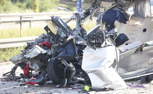 Страшная авария в Германии с участием автобусов из Украины и Польши. Фото