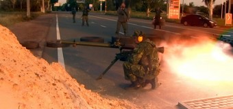 Ночное продолжение «разведки боем» ополченцами у донецкого аэропорта. Видео