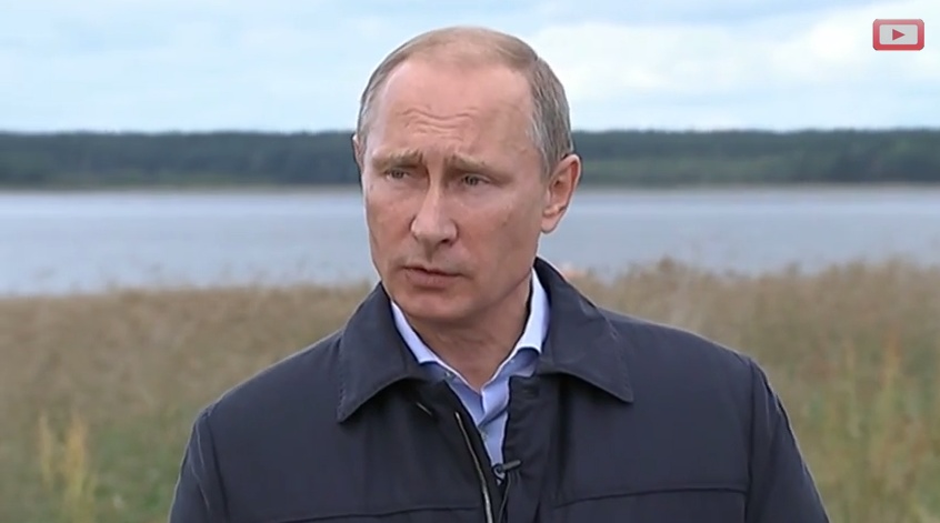 Путин о договоренности с Порошенко про очередное предоставление гуманитарной помощи Востоку Украины. Видео
