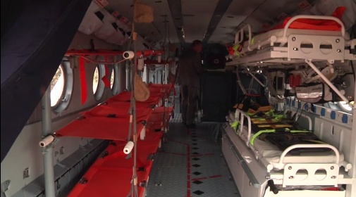 Новейшие вертолеты теперь у нацгвардии для эвакуации раненых. Видео