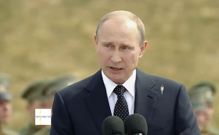 Путина пометила птичка в прямом эфире. Видео
