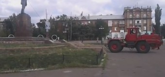 Ляшко добрался до памятника Ленину в Северодонецке. Видео