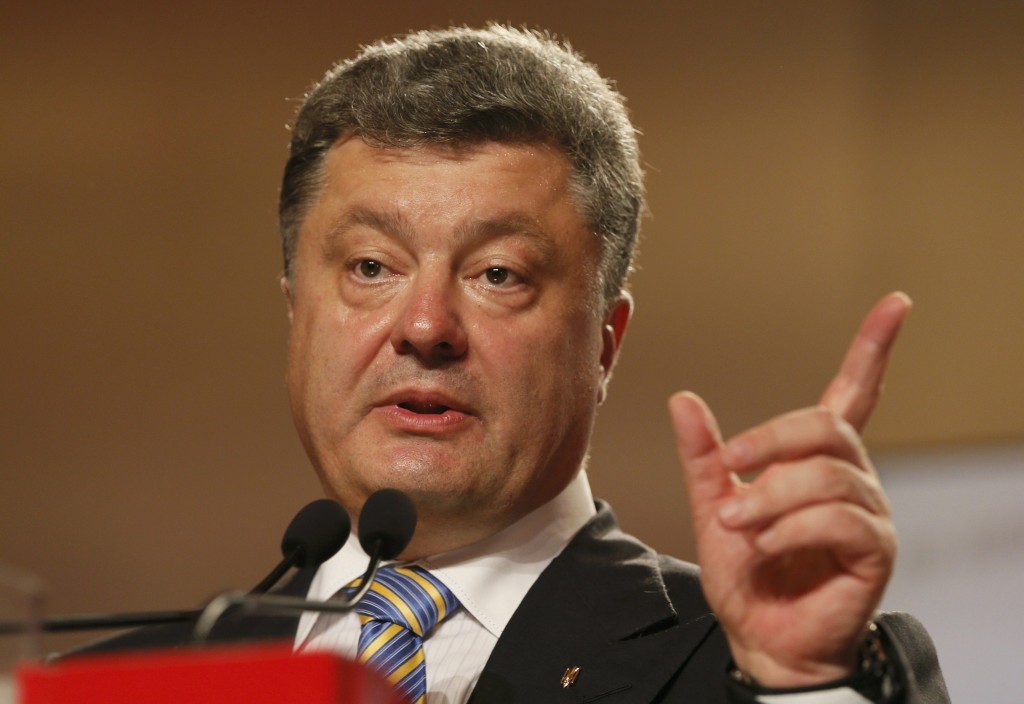 Заявление Порошенко о выводе российских войск из Украины. Видео