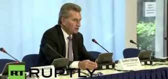 Пресс-конференция по итогам переговоров Россия-Украина-ЕС по газу. Видео