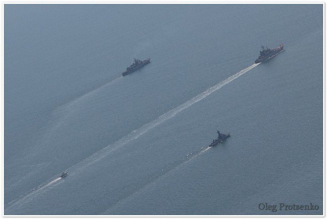 В Черном море начались учения ВМС США и Украины. Фото