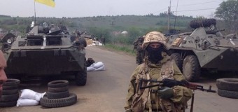 В сети появилось видео захваченного в бою под Мариуполем танка. Видео