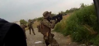Разведка батальона «Азов» под Иловайском от первого лица. Видео