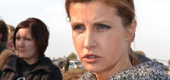 Жена Порошенко под конвоем побывала на АТО. Фото