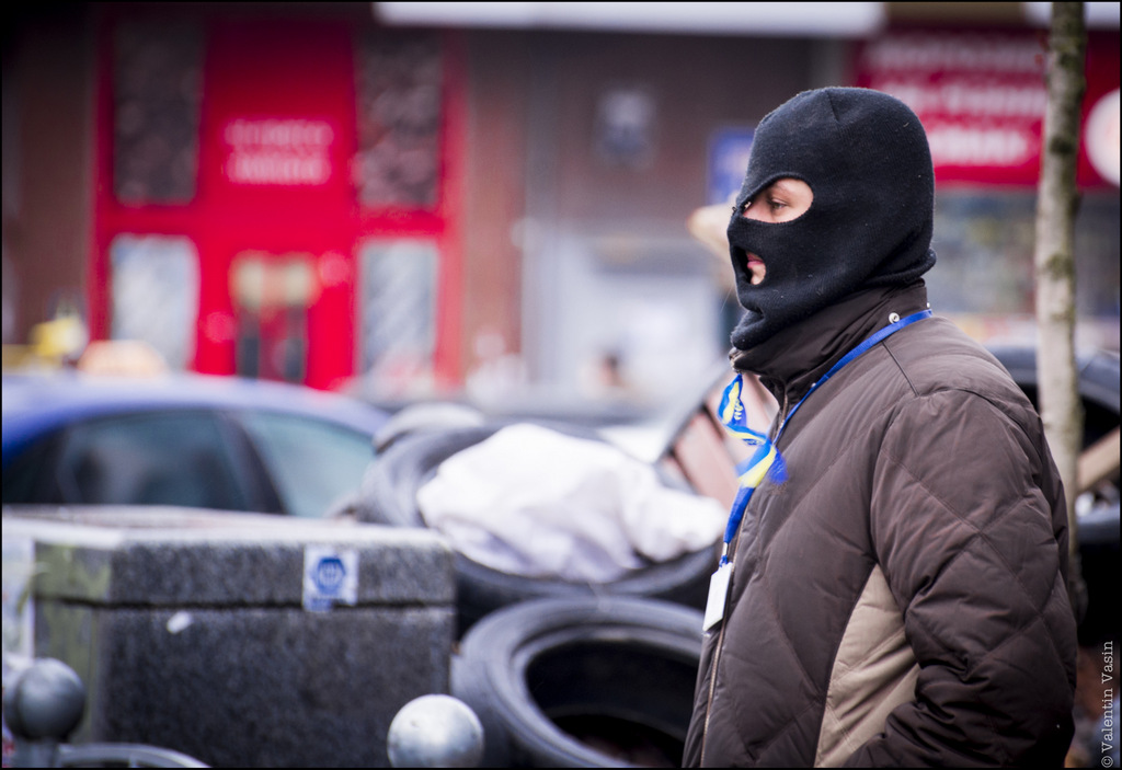 Евромайдан год назад. Фото