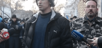 Одесский Евромайдан в шоке — их разогнала милиция. Видео