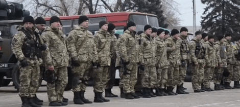 Бойцы запорожского спецназа отправились на передовую с посланием для Путина. Видео