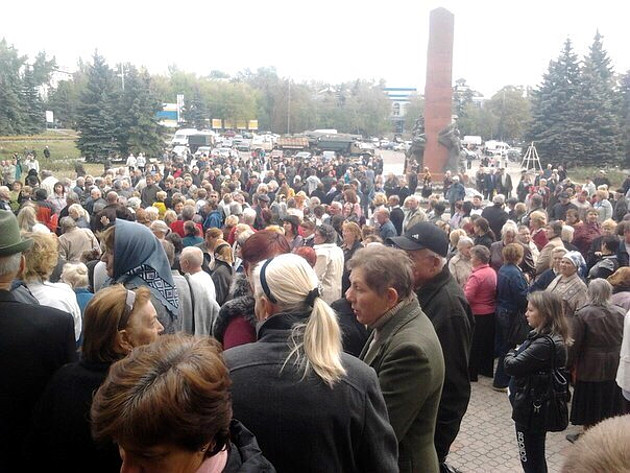 На Донбассе назревает женский Майдан. Видео