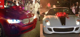 Американский рэпер подарил 16-летней дочке Ferrari 599 GTO и BMW X4. Видео