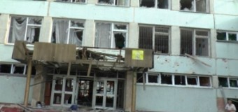 В Донецке боевики обстреляли детский сад. Видео