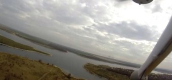 Кадры, снятые беспилотником батальона Азов в Донецкой области. Видео