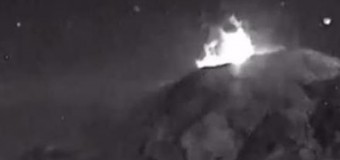 В сети появились кадры, снятые в момент извержения вулкана в Мексике. Видео