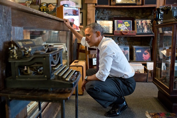 Белый дом обнародовал лучшие фото Обамы за 2014 год. Фото