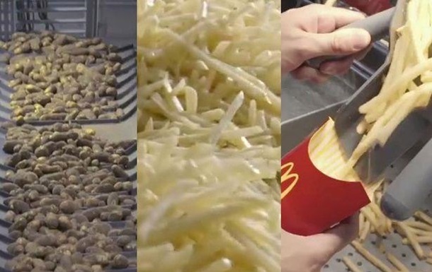«Это, вообще, картофель?»: из чего делается картофель-фри в McDonald’s. Видео