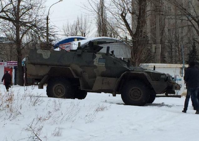 В Луганске снова зафиксировали военную технику РФ. Видео