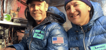 Россиянин и американец ​установили новый рекорд дальности полета на воздушном шаре. Видео