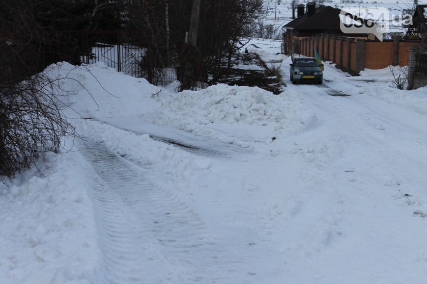 Как горожане проучили мэра Кривого Рога пятью тоннами снега. Фото
