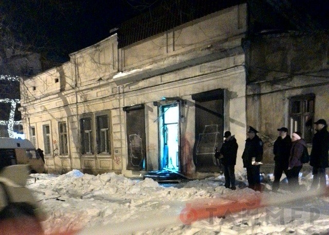 В Одессе взорвали офис «Координационного совета общественных организаций». Видео