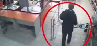 Вор-неудачник насмешил охранников супермаркета в России. Видео