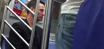Видео, снятое в метро с участием джентльмена Киану Ривз, «взорвало» интернет