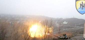 Батальон «Азов» показал кадры утреннего боя около Мариуполя. Видео