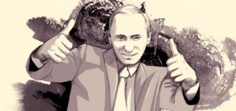 Самые веселые карикатуры на Путина. Фото