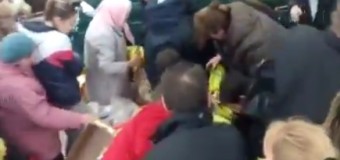 Жители оккупированного Крыма подрались из-за бананов. Видео