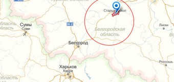 Житель России показал как военная колонна РФ едет к границе с Харьковской областью. Видео