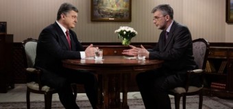 Интервью Порошенко: о войне, реформе армии и коррупционерах. Видео