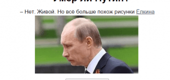 Сайт, информирующий о смерти Путина, снова набирает популярность. Фото