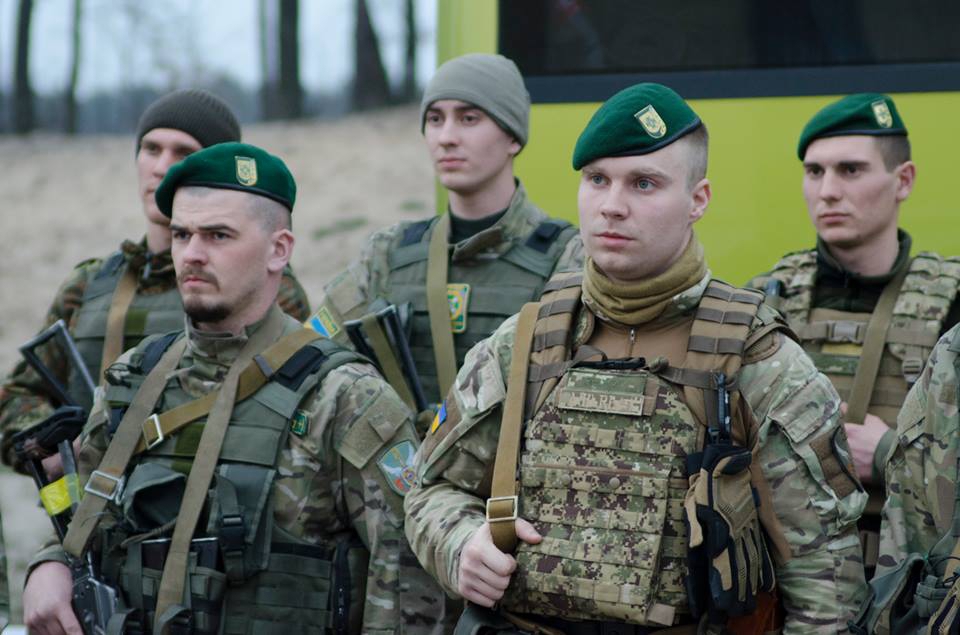Пограничники АТО возвращаются на родную Черкащину. Фото