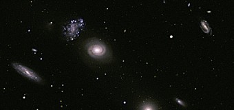 Во Вселенной произошло галактическое ДТП. Фото