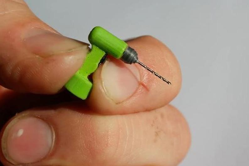 Самую маленькую в мире дрель распечатали на 3D-принтере. Видео