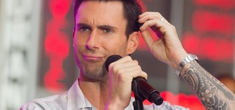 Фанатка расцарапала вокалисту Maroon 5 во время концерта  ухо. Видео