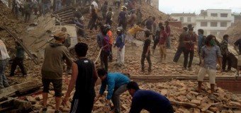 Полтысячи человек погибло из-за землетрясения в Непале. Фото