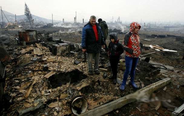 Трагические снимки с выгоревшей Хакасии. Фото
