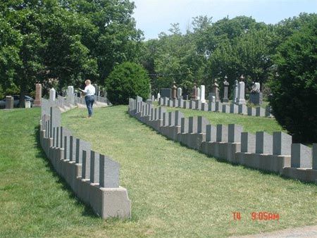 Фото загадочного кладбища, где похоронены жертвы крушения «Титаника»