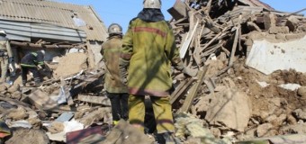 В Мелитополе произошел очередной взрыв: взлетел на воздух жилой дом. Видео