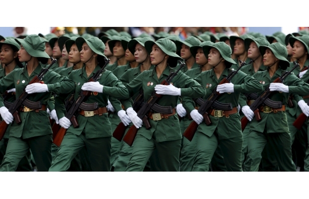 Во Вьетнаме прошел грандиозный военый парад. Фото