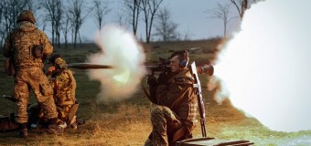 Бойцы батальона «Донбасс» повышают стрелковую квалификацию. Фото